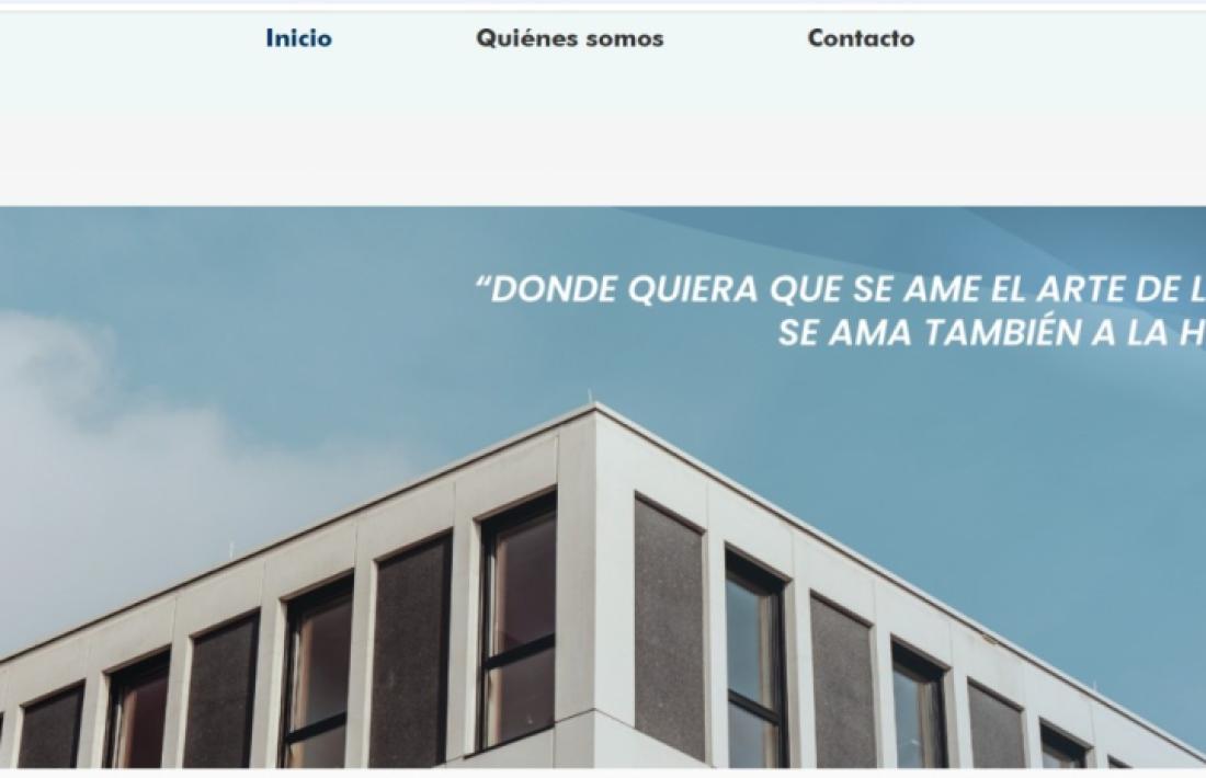  Captura de pantalla del web de la Universitat Cum Laude