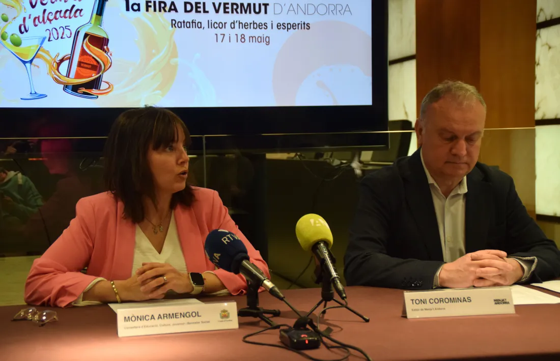 La presentació de la fira sobre el vermut.