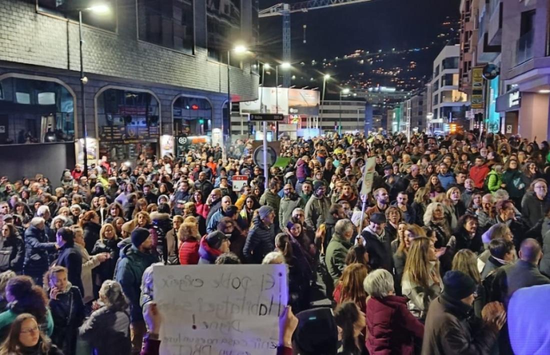 La mobilització del 31 d’octubre de 2023 en defensa d’un habitatge digne.