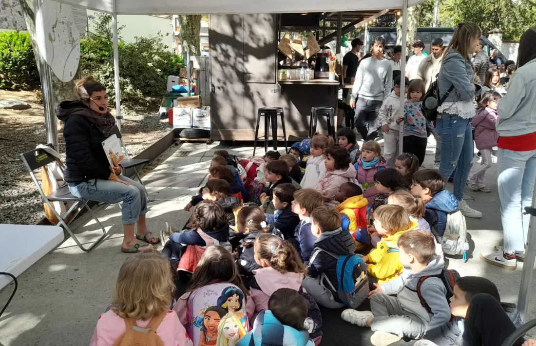 El públic infantil sí que respon a les propostes de l’Associació del Llibre. 
