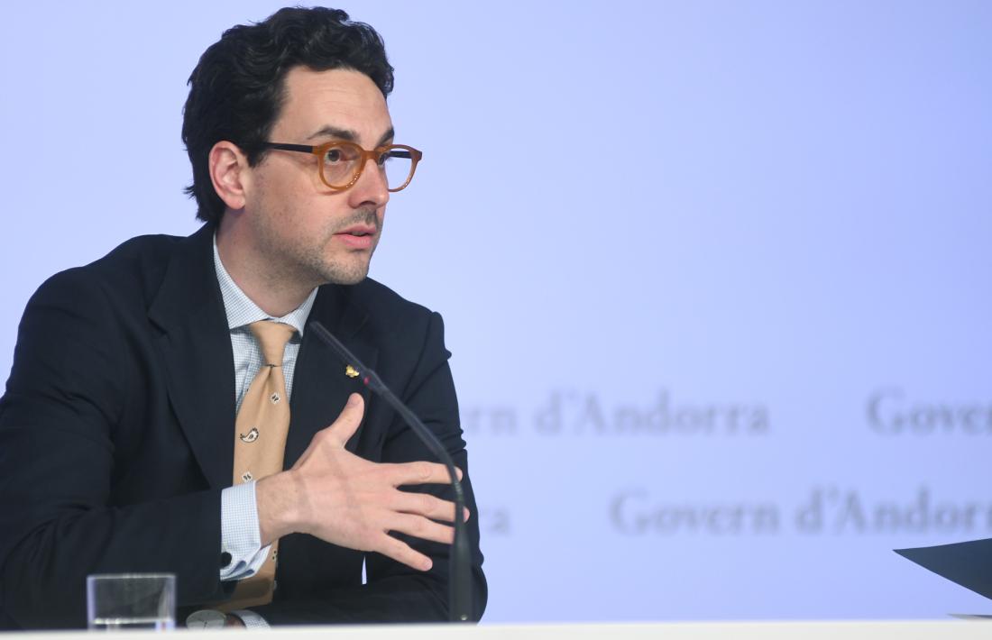 El ministre portaveu, Guillem Casal.