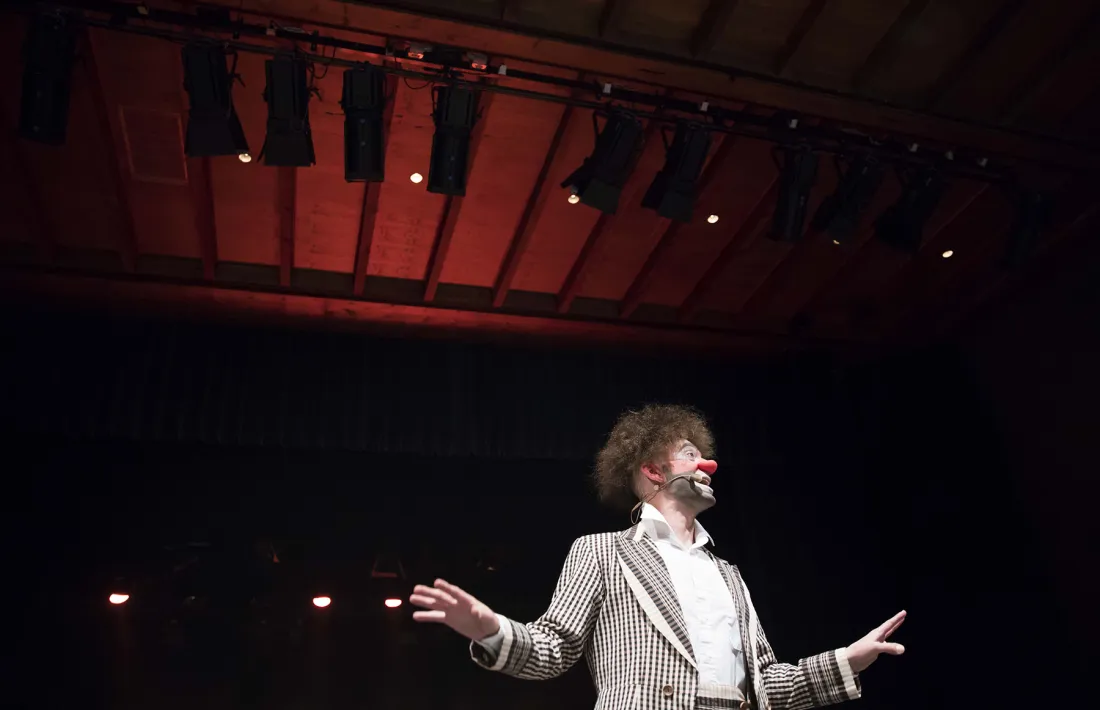 Marcel Gros en un espectacle anterior.