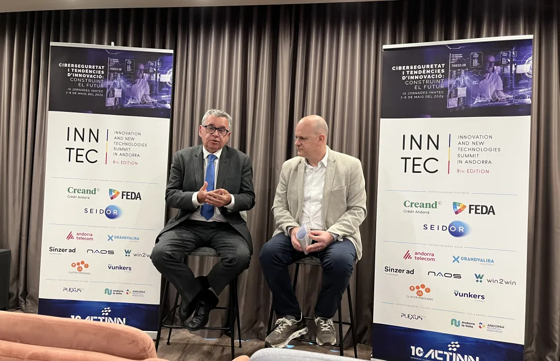 Albert Moles i Ignasi Martín han presentat avui les novenes Jornades Inntec.