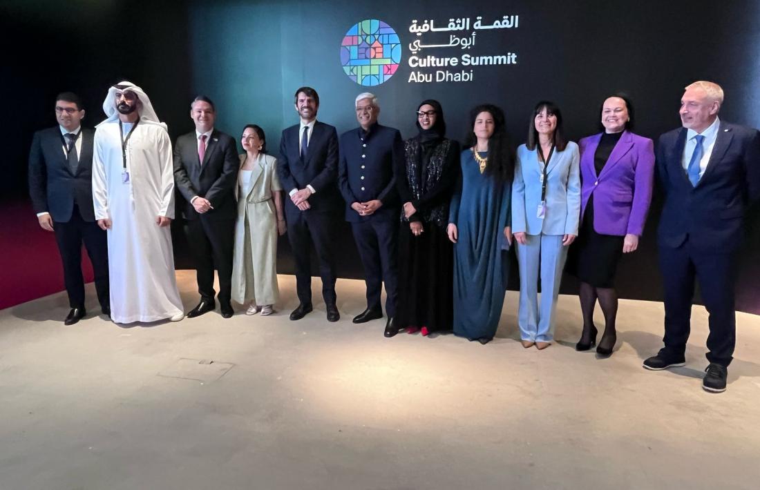 Bonell participa fins demà al Culture Summit d'Abu Dhabi.