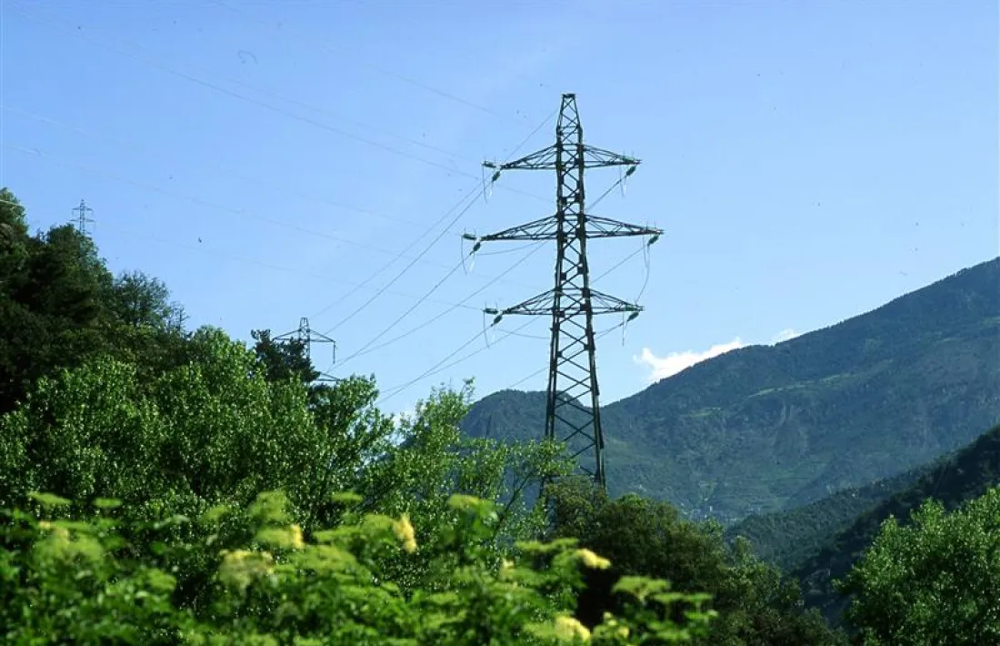 Una torre elèctrica.