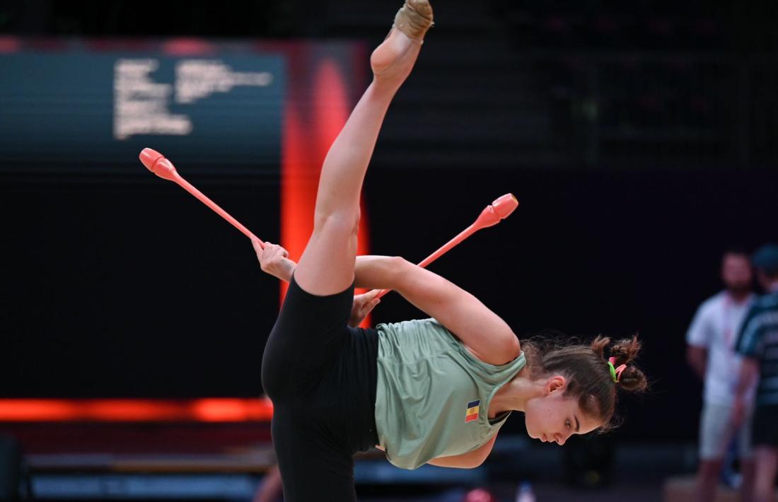 Berta Miquel, en acció.