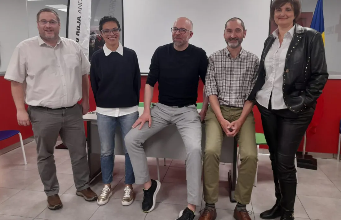 La candidatura d’Estopiñán ha estat més de dues hores responent a les interpel·lacions dels assistents.