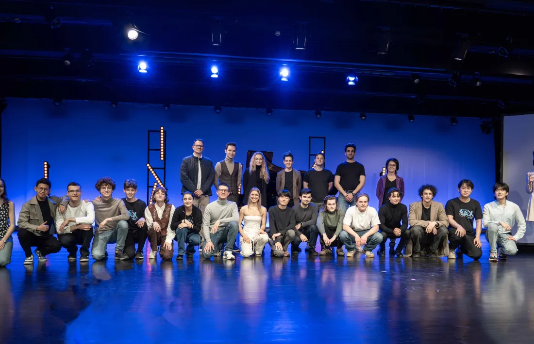 Els divuit finalistes del Solo Sax Competition de l'Andorra Sax Fest.