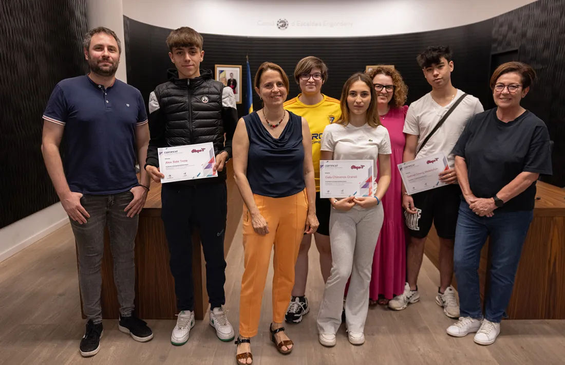 L'any passat van finalitzar el programa cinc joves.