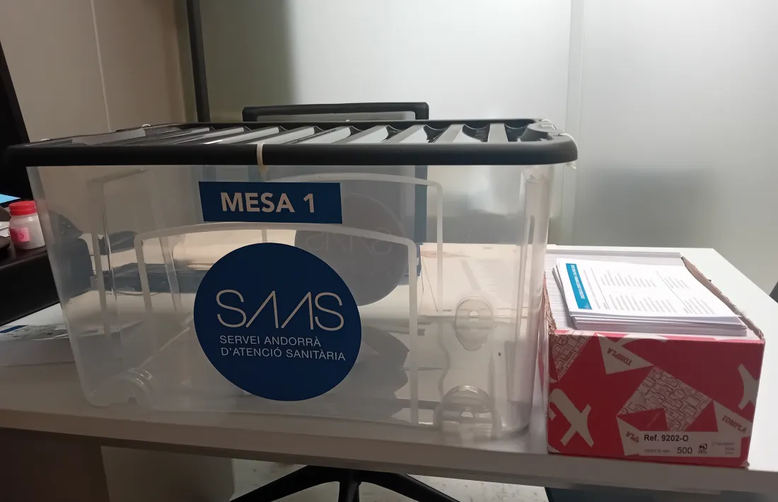 Entre avui i el 14 de maig es pot exercir el vot anticipat.