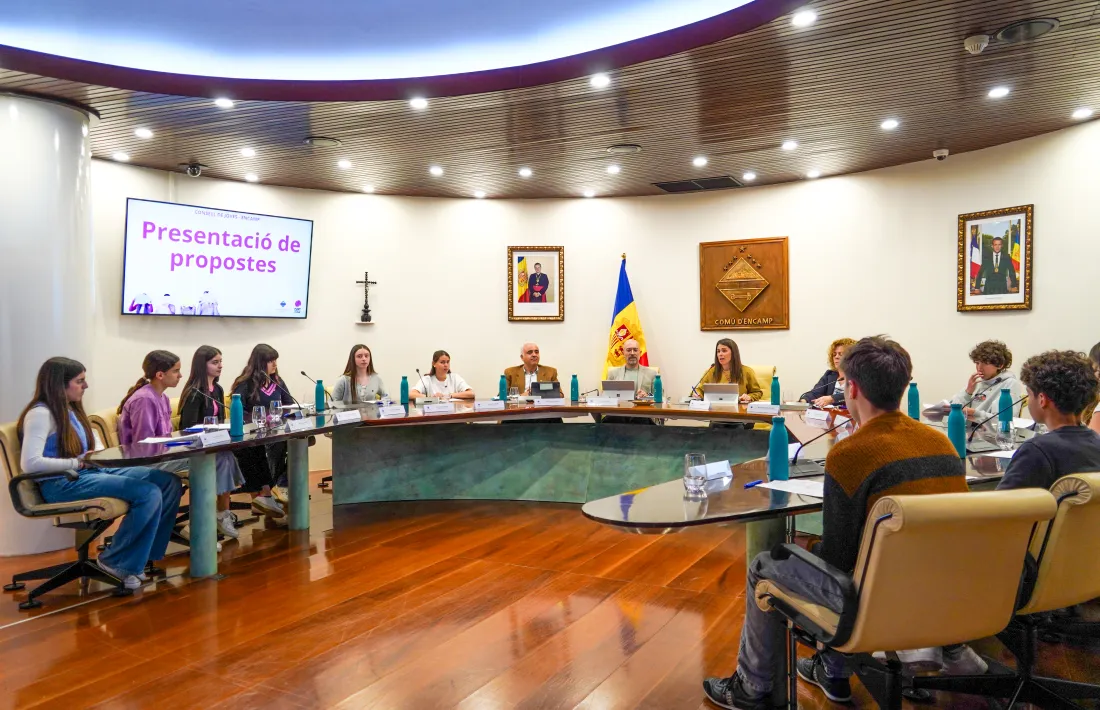 El nou Consell de joves d'Encamp s'ha constituït aquest matí.