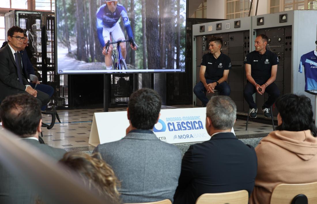 Presentació del recorregut de l'Andorra MoraBanc Clàssica a Ràdio Andorra.
