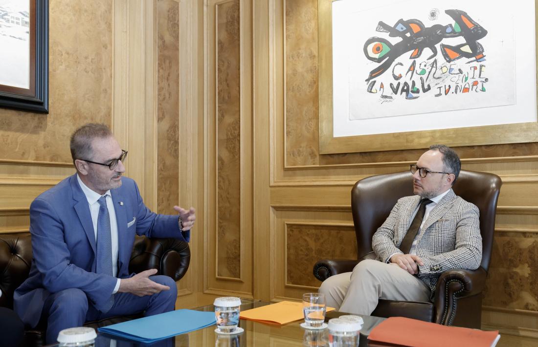 Eybalin reunit amb Espot.