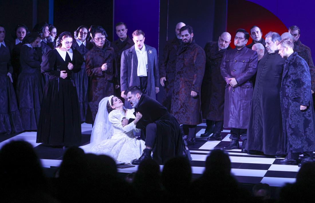 L’assaig general de ‘Lucía di Lammermoor’, ahir a la vela del ClàssicAnd al Parc Central.
