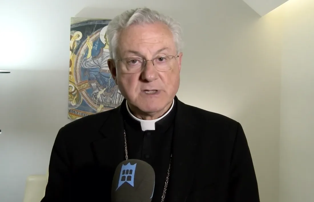 El copríncep episcopal, Joan-Enric Vives, durant la seva valoració.