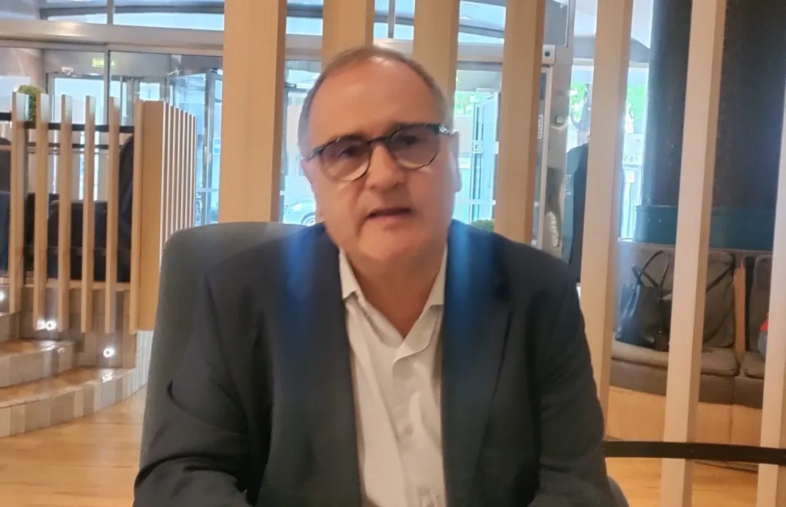 Paulo Pisco, ahir al saló d’un hotel d’Andorra la Vella.