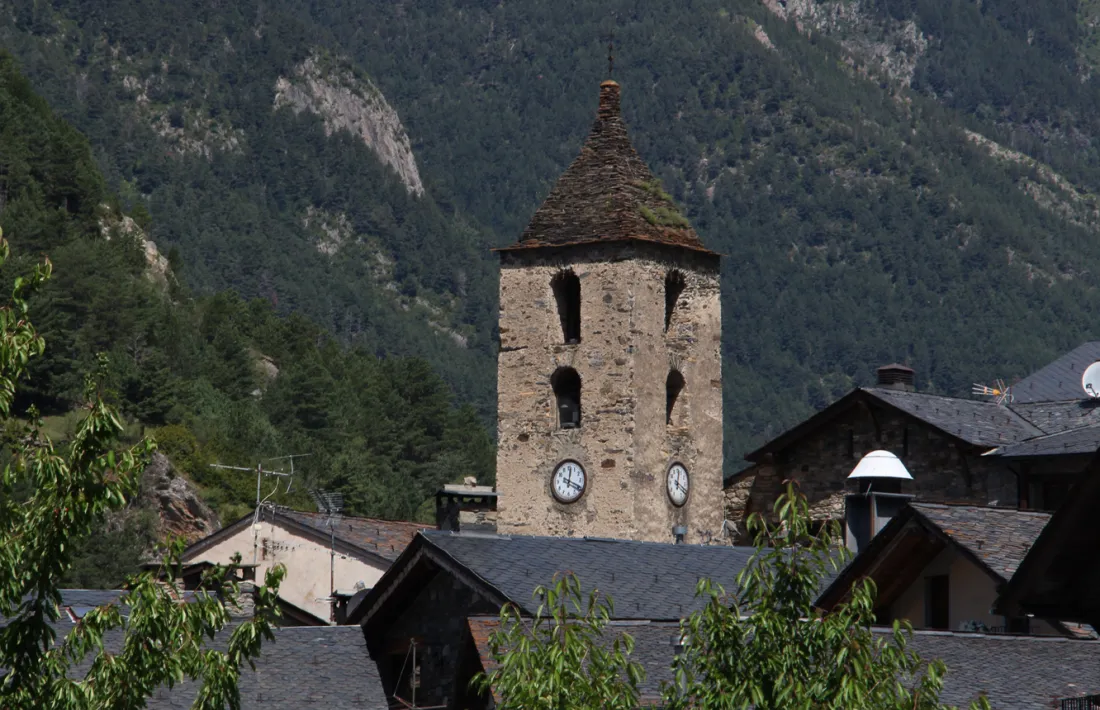   La coberta del campanar de l'església d'Ordino es refarà aquesta tardor pel perill d'ensorrament