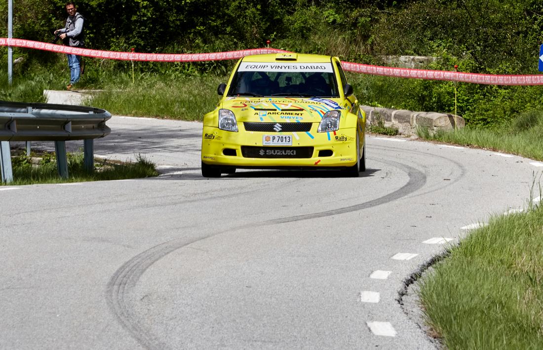 Joan Viyes, amb el seu Suzuki.