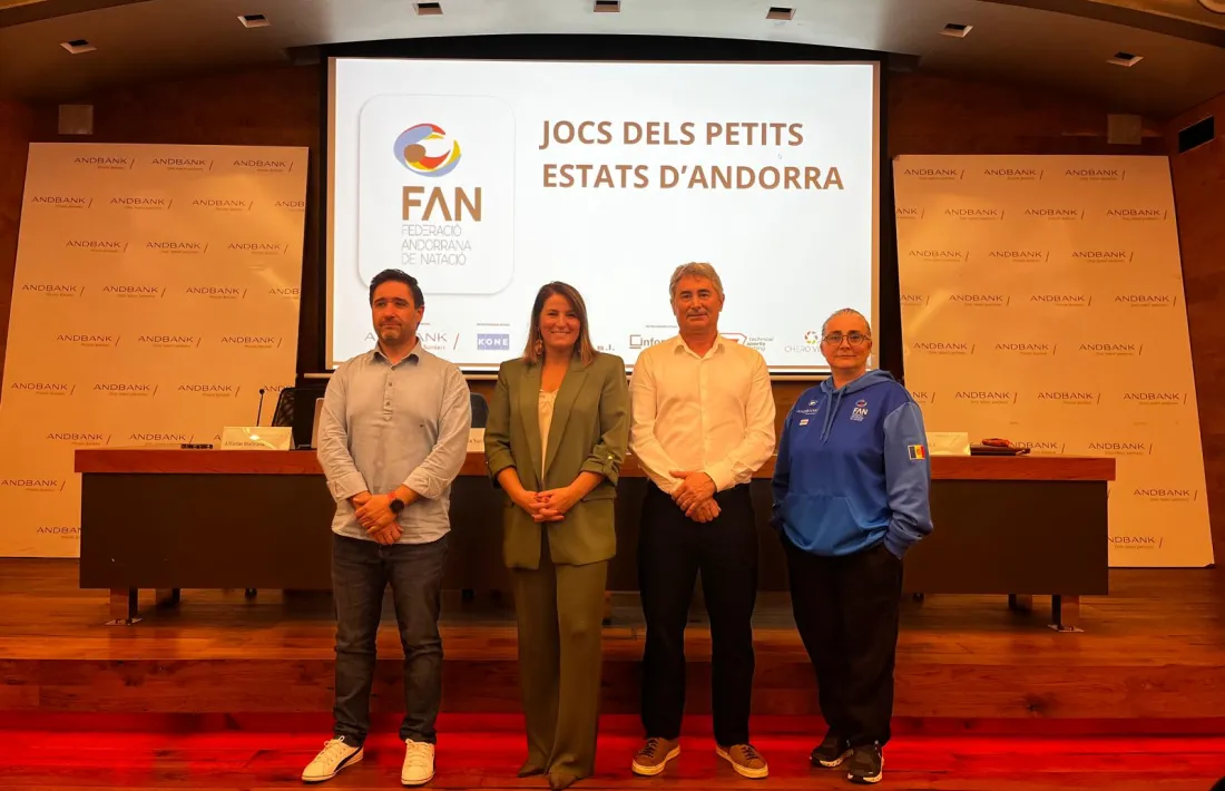 La FAN va presentar ahir a Andbank els reptes per als Jocs.