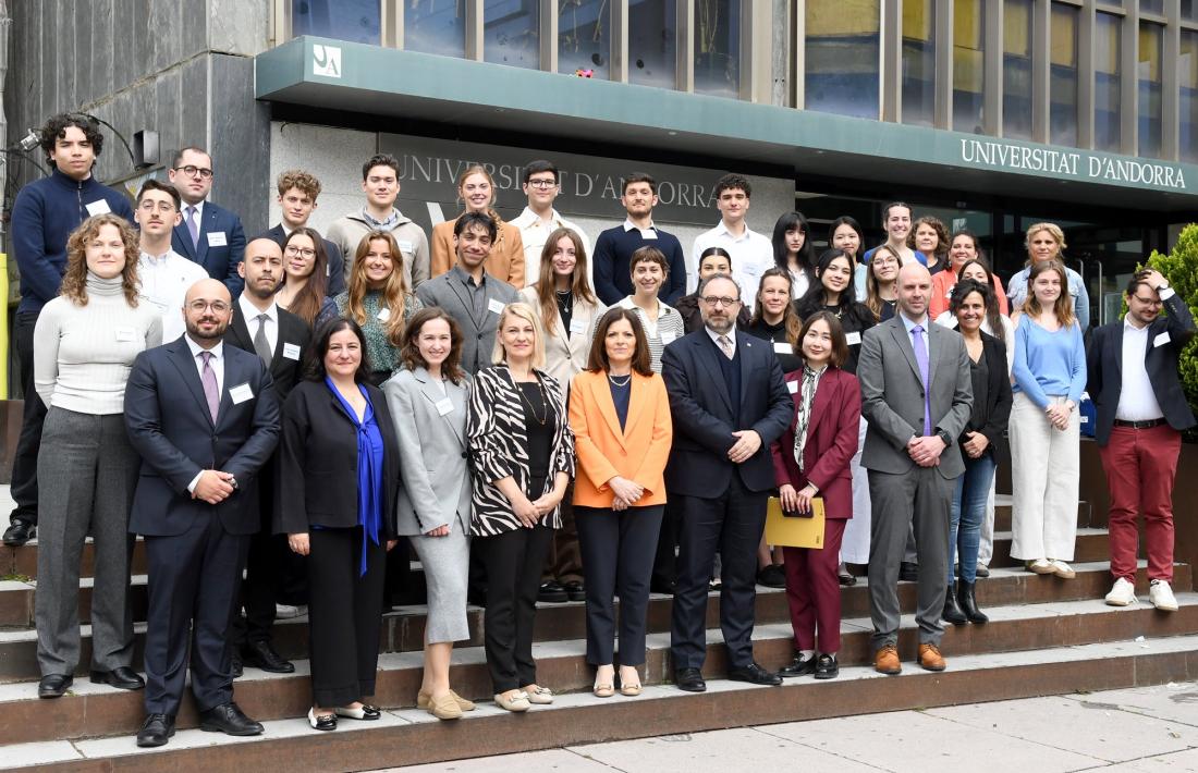 Els estudiants que han participat en la jornada d'avui.
