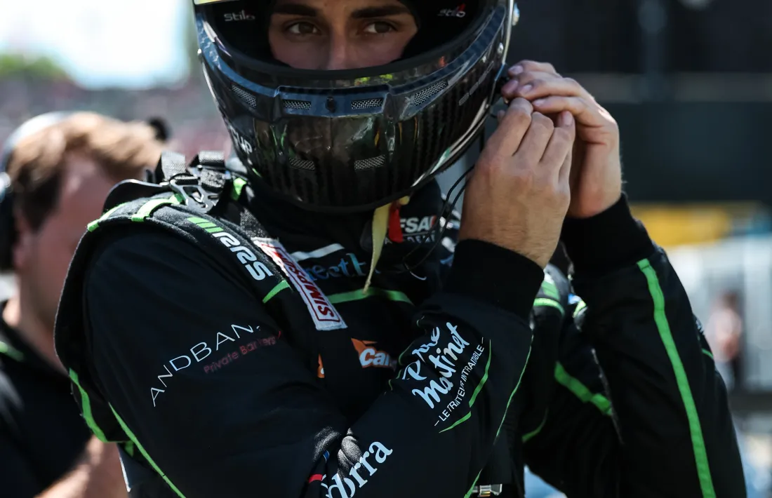 Frank Porté, a Imola.