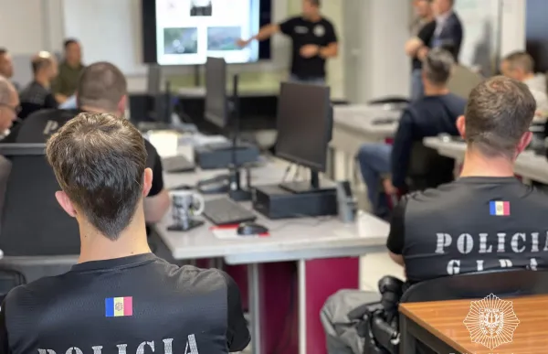 POLICIA REUNIÓ PRÈVIA DISPOSITIU JOCS PETITS ESTATS 2025 PREMSA