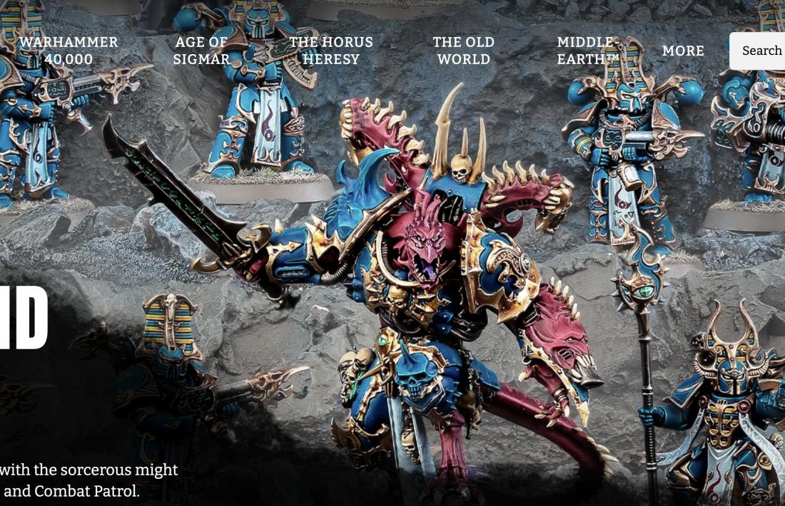Una imatge del joc Warhammer.