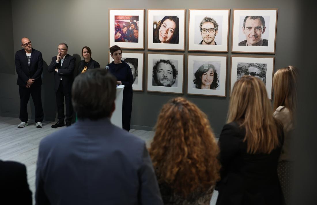 La inauguració oficial de la mostra cancel·lada hores després.