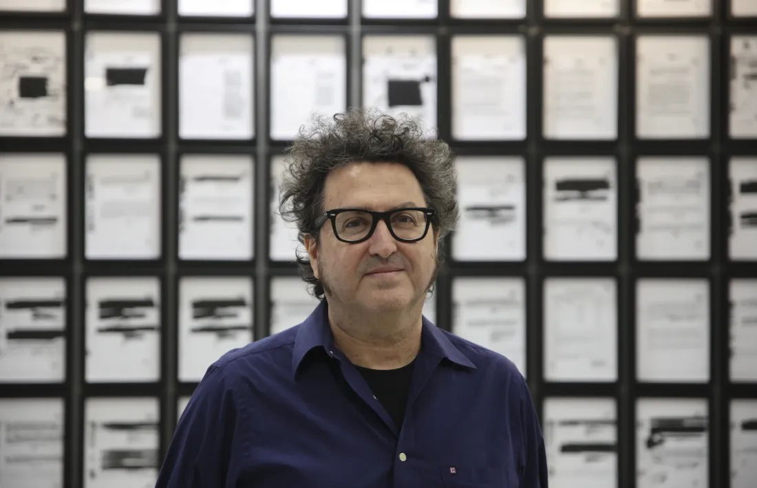 L'artista Daniel G. Andújar.