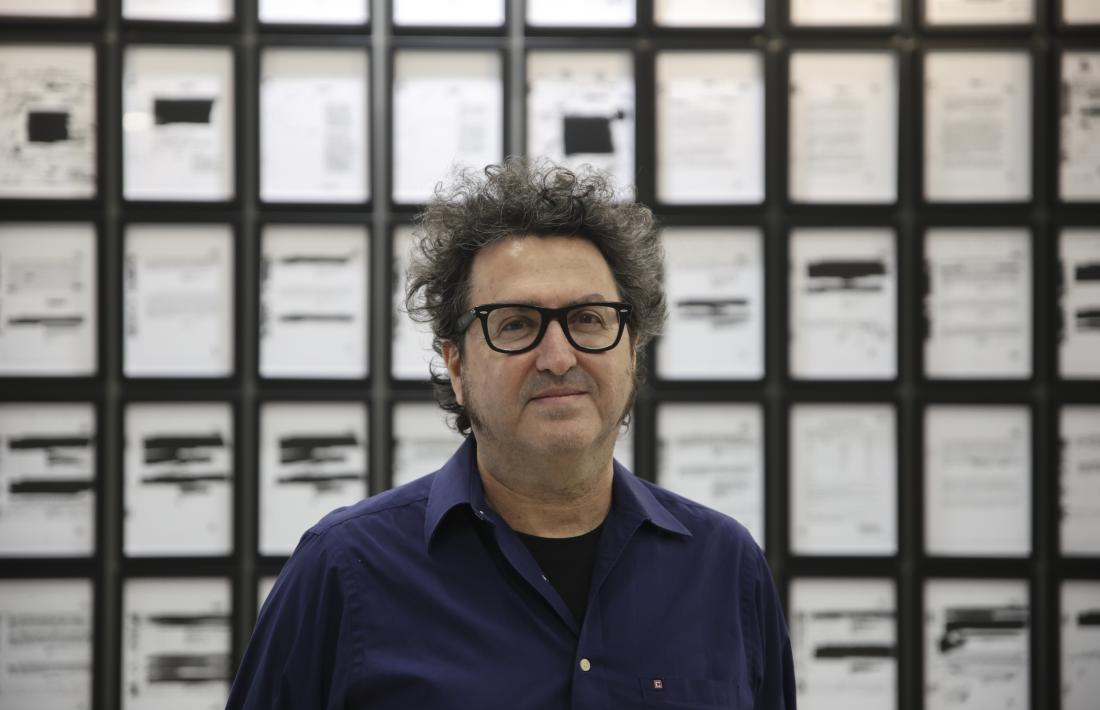 L'artista Daniel G. Andújar.