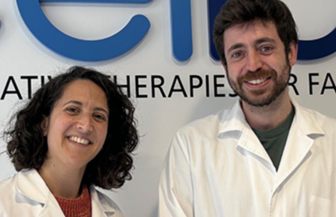 Clara Boces i Arnau Calvet faran la xerrada.