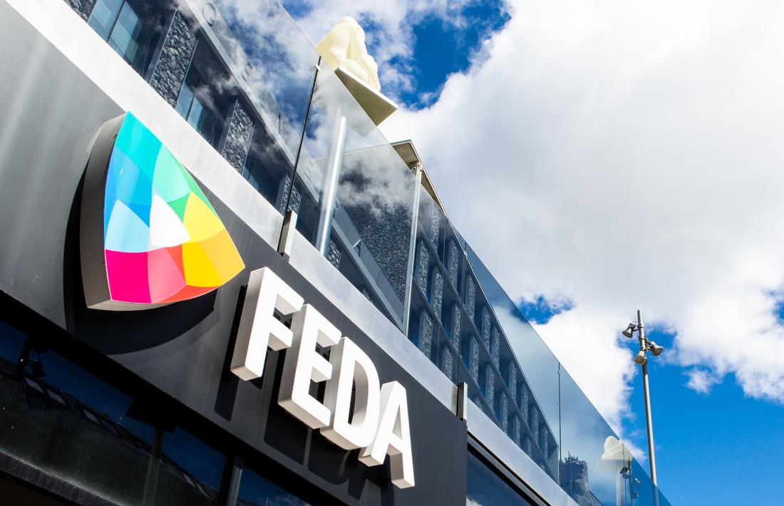 Les oficines d'atenció al client de FEDA a Prat de la Creu.