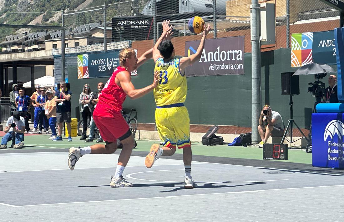 El bàsquet 3x3 cap a la final en vèncer a Malta.