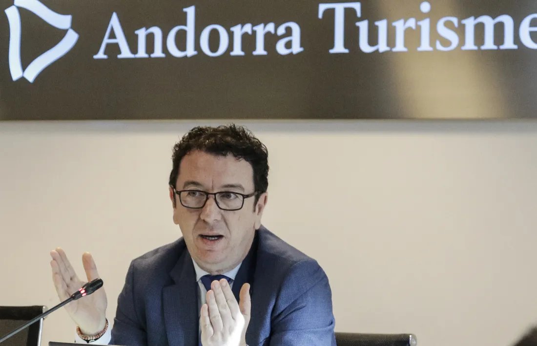 El director general d’Andorra Turisme, Betim Budzaku.