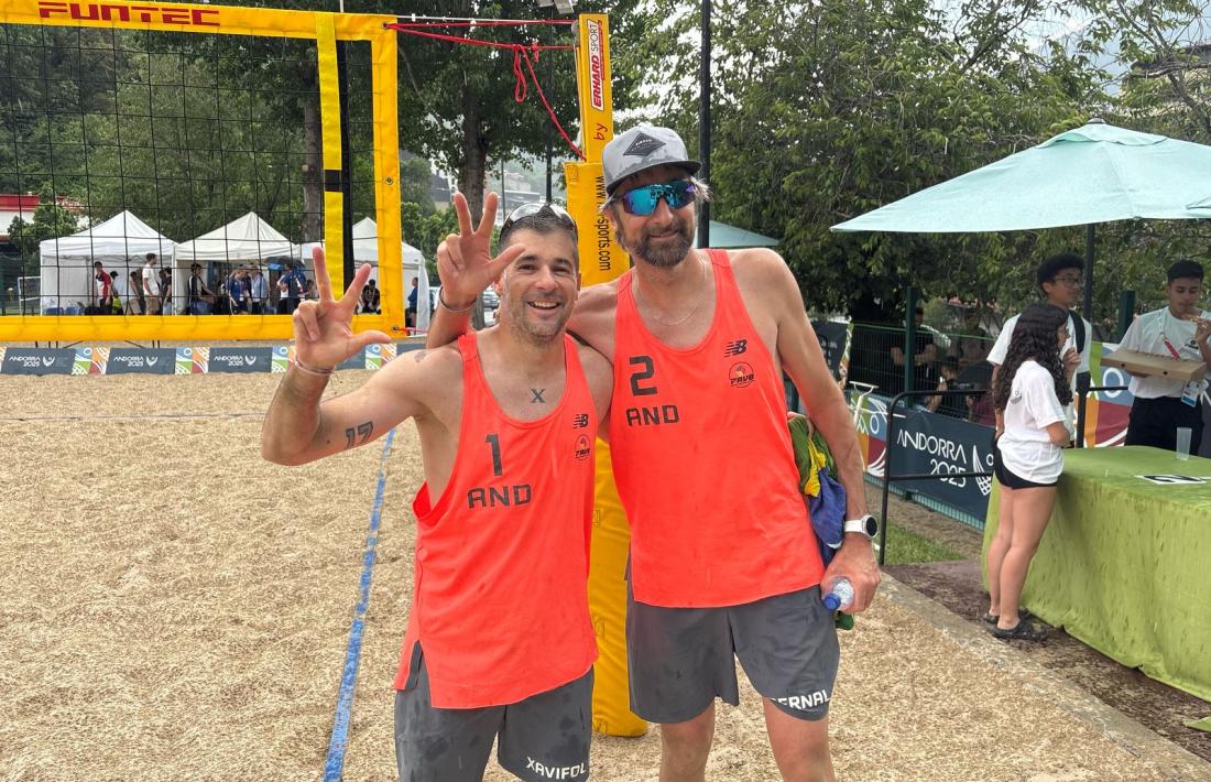 Xavi Folguera i Abel Bernal, tercers.