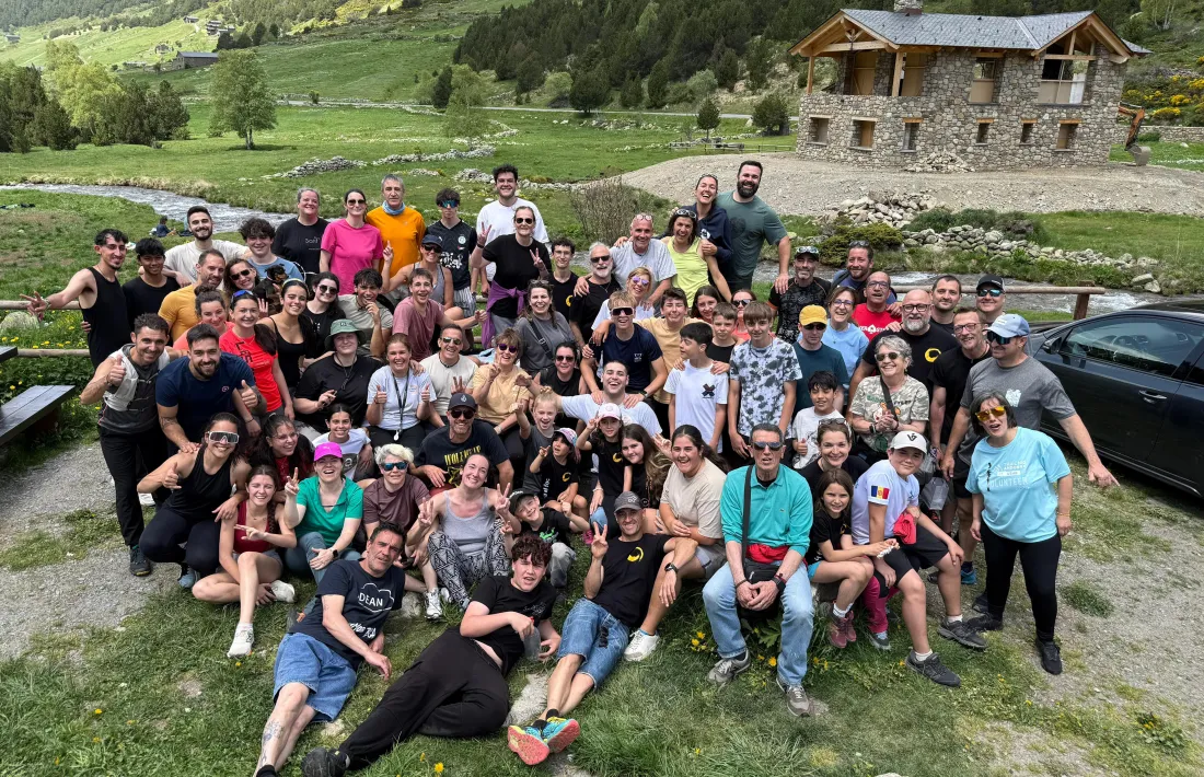 Els fallaires que han participat en la recerca de l'argolla de Fontargent.