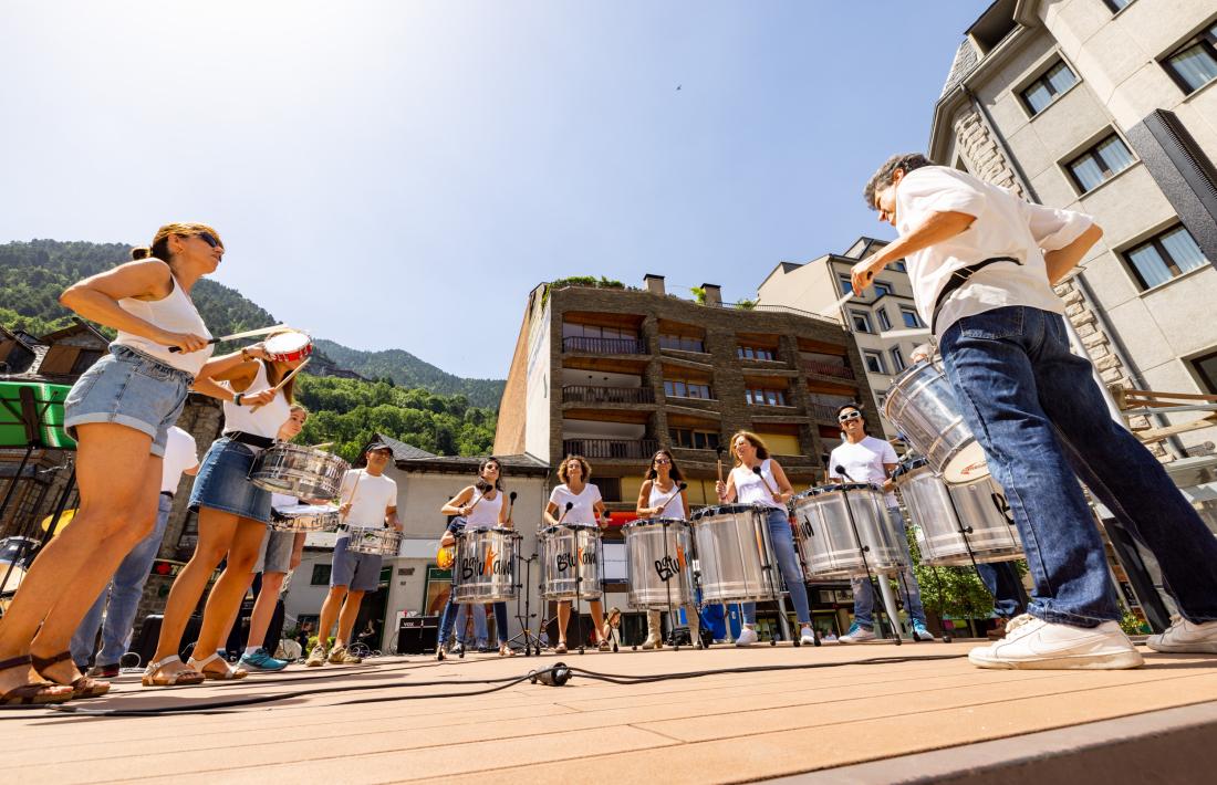 Una edició anterior de la festa d'Escaldes-Engordany.