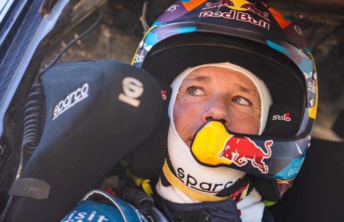 Mathieu, al seu hàbitat natural, el Dakar: ha sigut copilot de Nasser Al-Attiyah i de Guillaume de Mévius.
