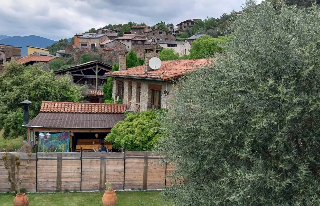  La vista, des de la mateixa terrassa. 
