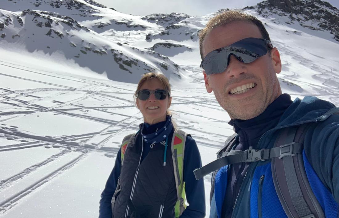 Mathieu Baumel i la seva esposa Barbara: “Sempre ha tingut una fortalesa fora de mida”, diu del pilot.