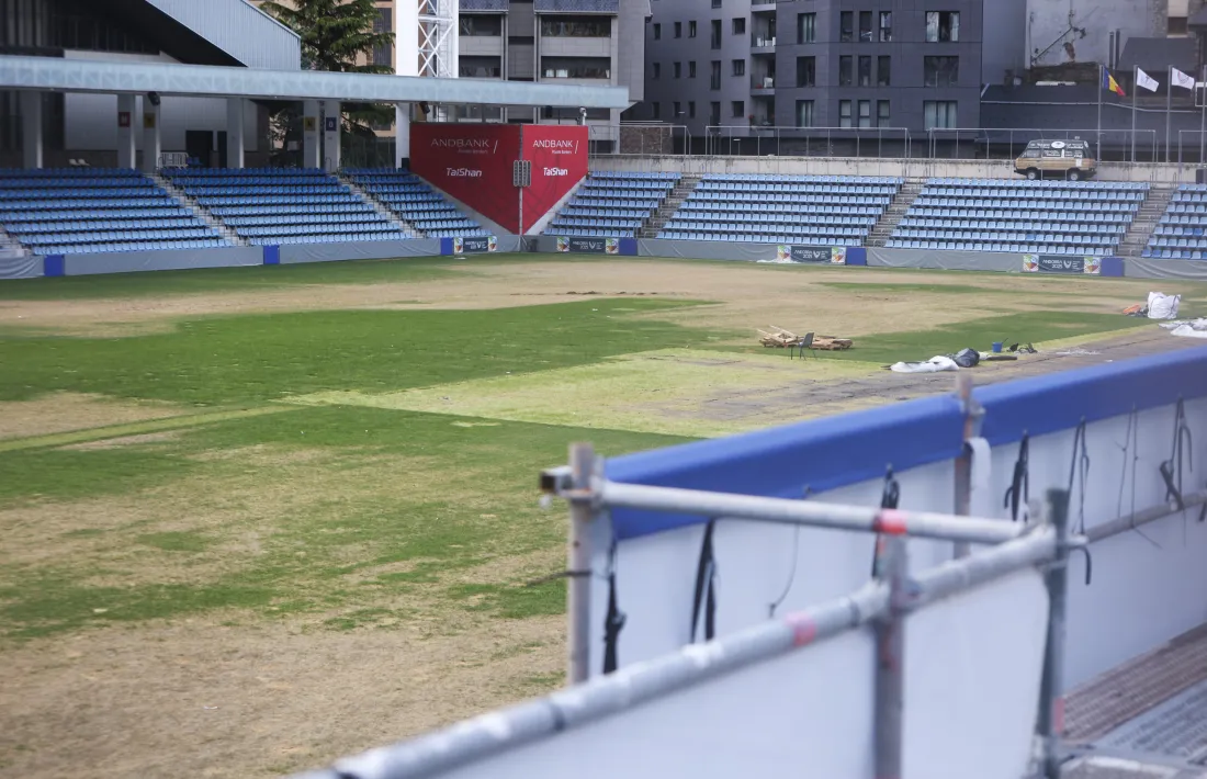 L'Estadi Nacional 'canvia de pell'.