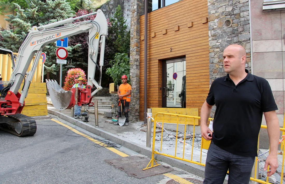 Escaldes-Engordany planteja la renovació de totes les voravies en tres anys