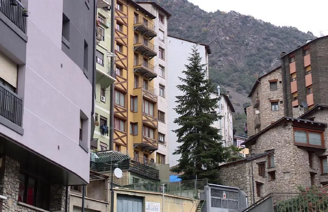 Edificis d’habitatges a Andorra la Vella.