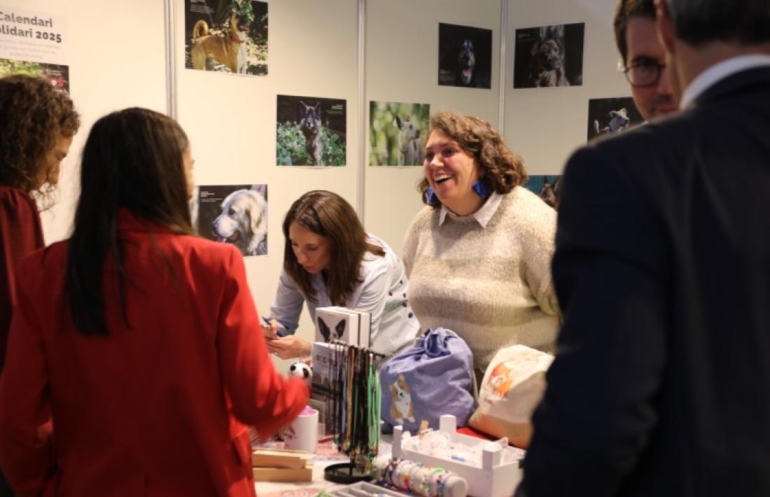 Una edició anterior de la Fira d'associacions.