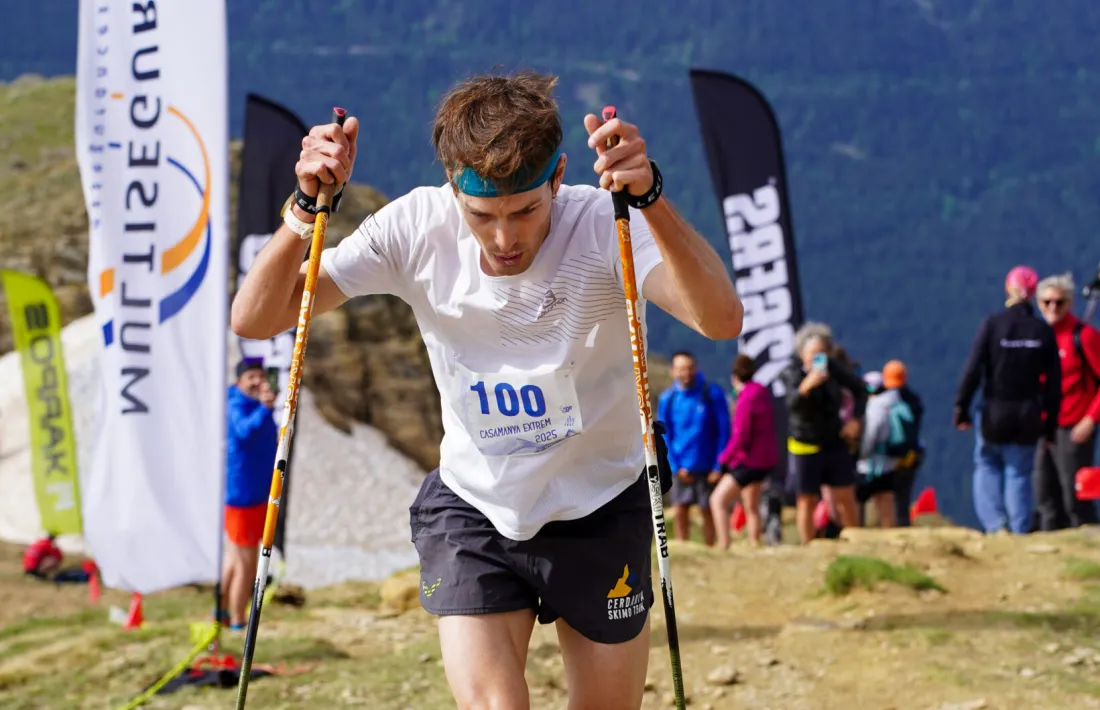 Jordi Alís, en acció.