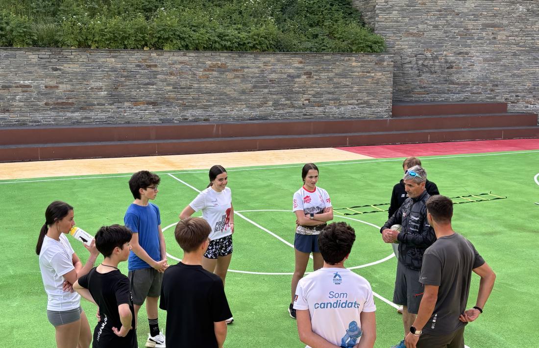 El grup EEBE U16 ja s'entrena a Ordino.