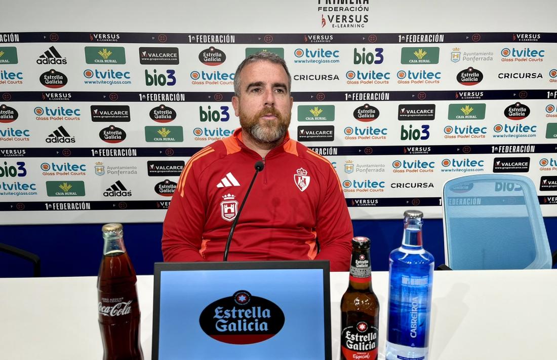 Javi Rey, tècnic de la ‘Ponfe’.