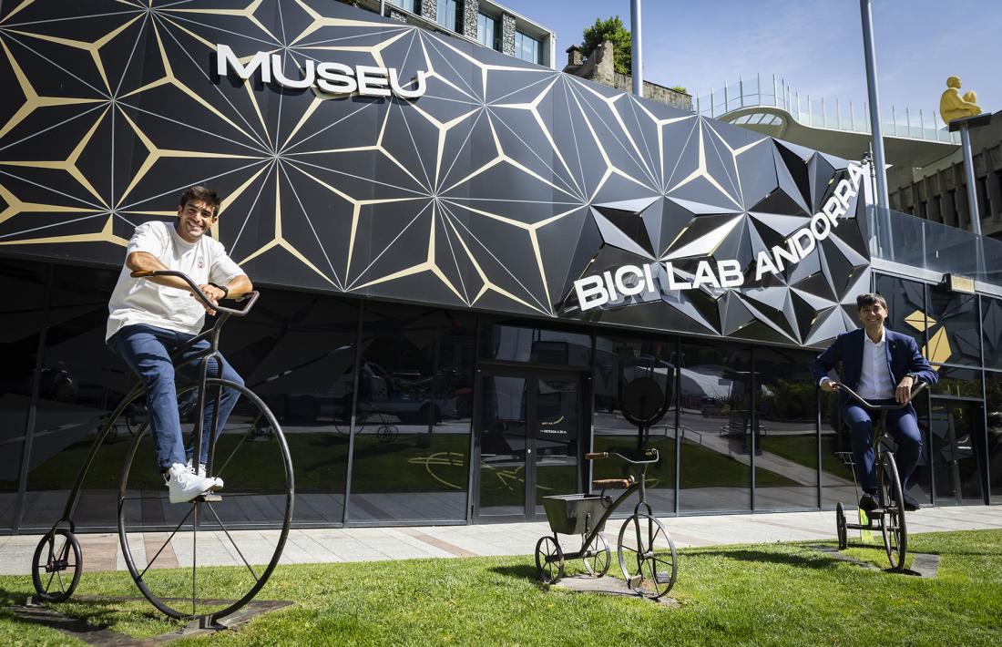 Joan Verdú i Sergi González van presentar ahir la Mamba Challenge.