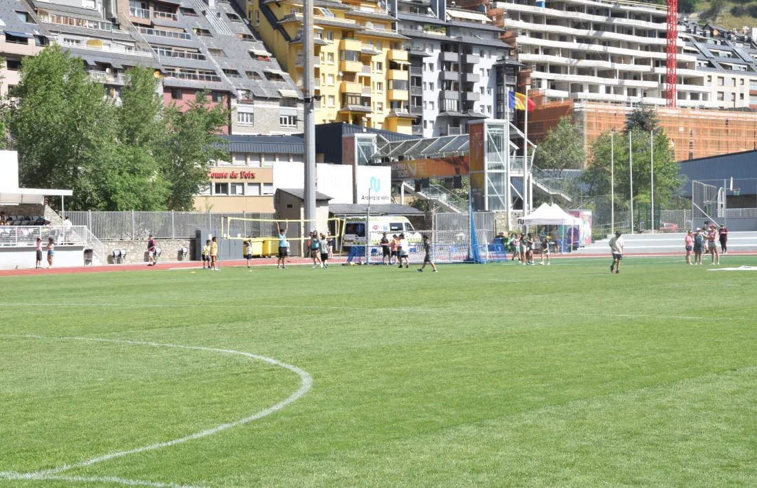 Una de les activitats que hi havia a la jornada de cloenda del consell d'infants de la capital.