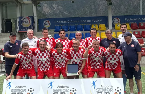 p. 37 veterans girona fc campió andorra senior cup foto veterans girona fc